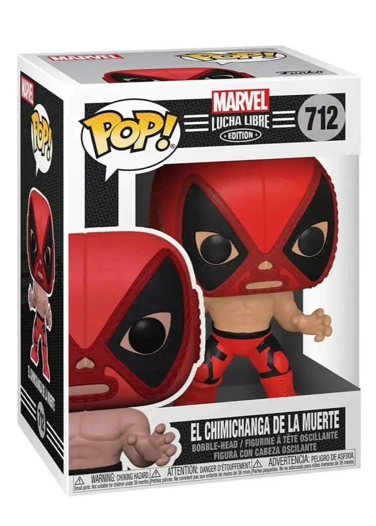 MARVEL LUCHA LIBRE EL CHIMICHANGA DEADPOOL