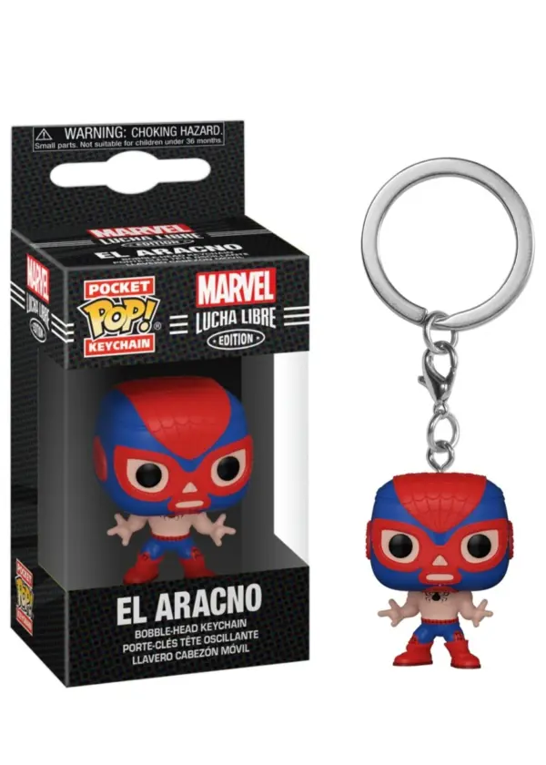 Funko Pop! Anhänger Marvel Lucha Libre Spider-Man