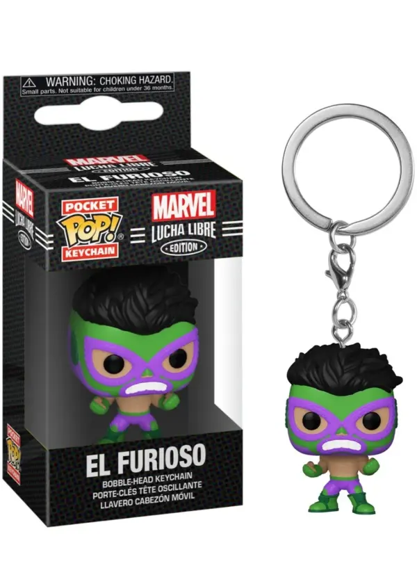 Funko Pop! Anhänger Marvel El Furioso Hulk