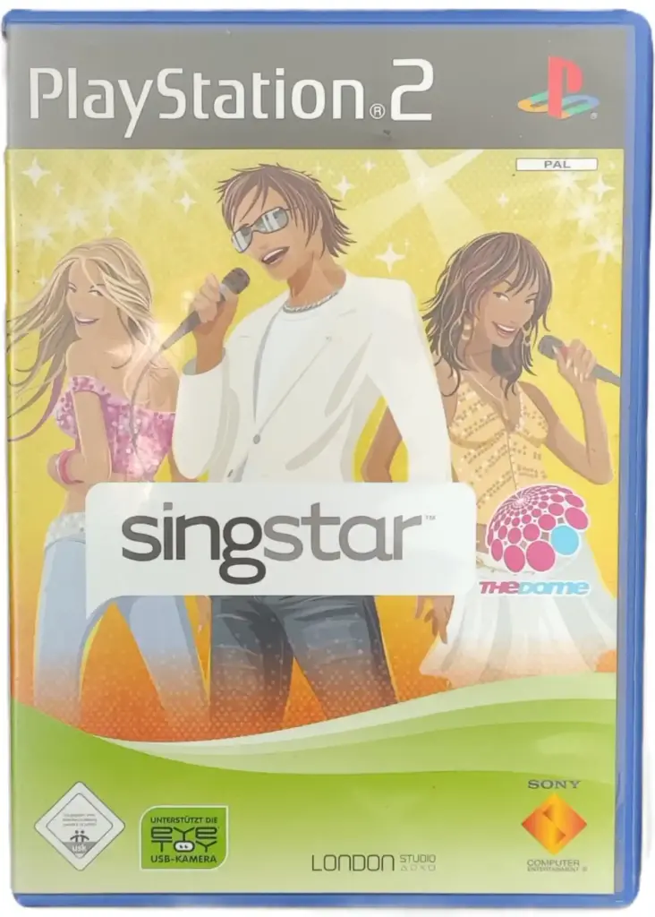 Singstar Sing Star The Dome Playstation 2