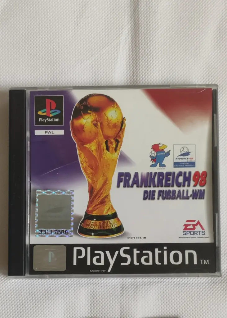 Frankreich 98 Die Fussball-WM Playstation 1