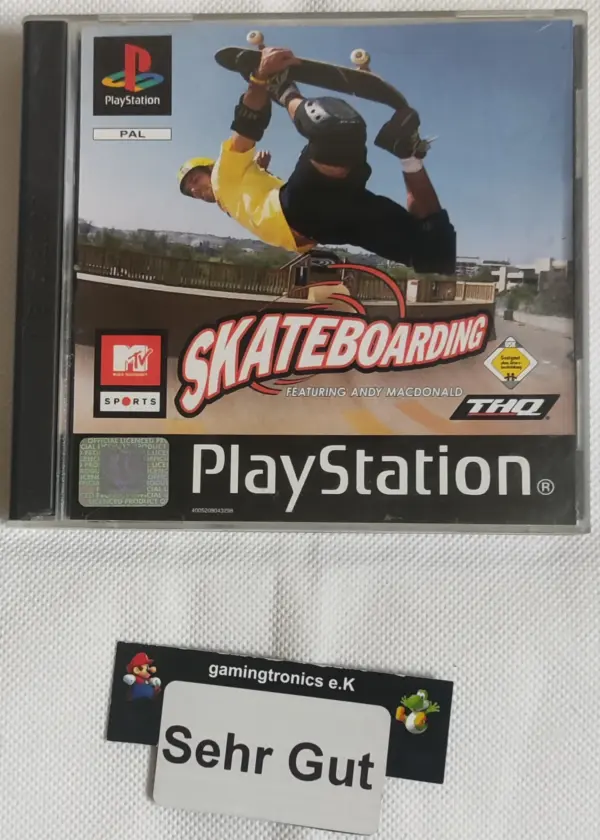 MTV Skateboarding Playstation 1 PSX Spiel Gebraucht