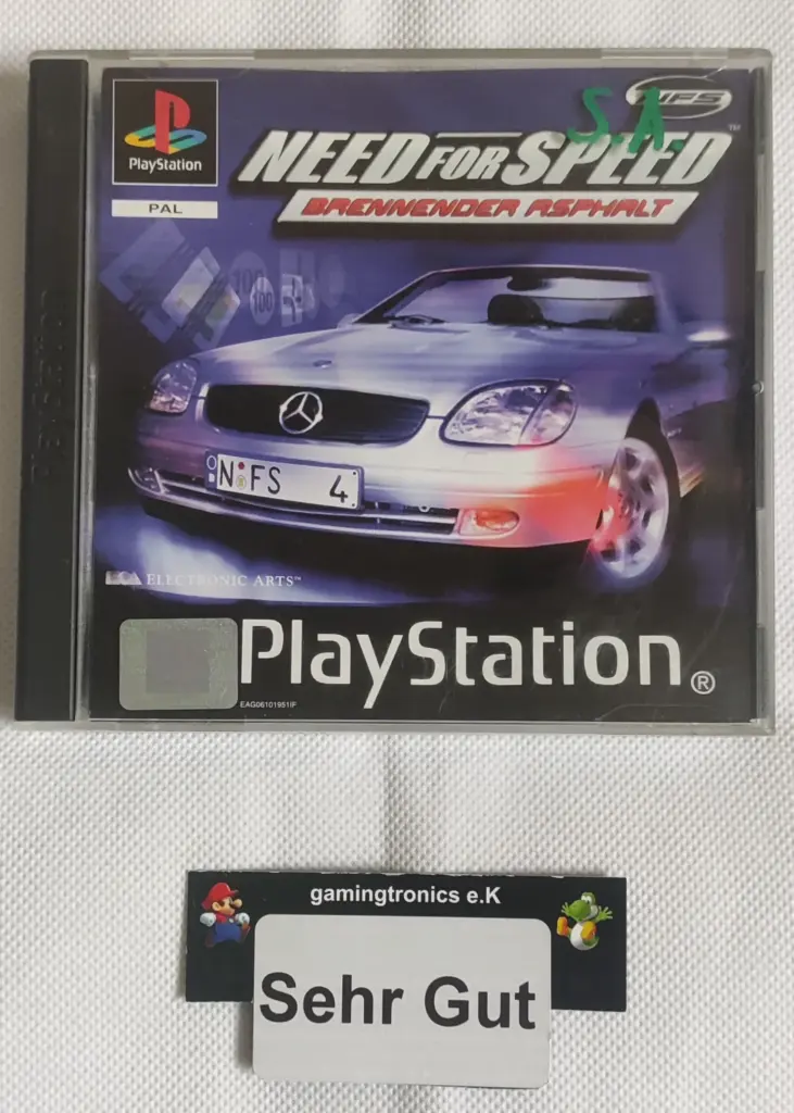 Need for Speed Brennender Asphalt Playstation 1