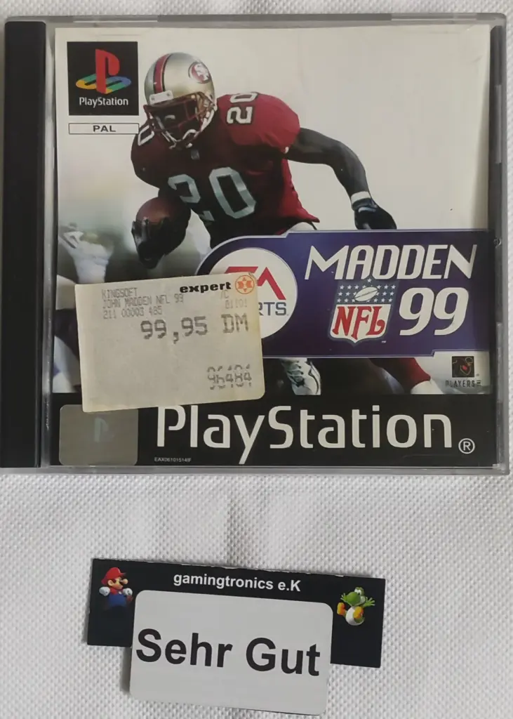 Madden NFL 99 Sony Playstation 1