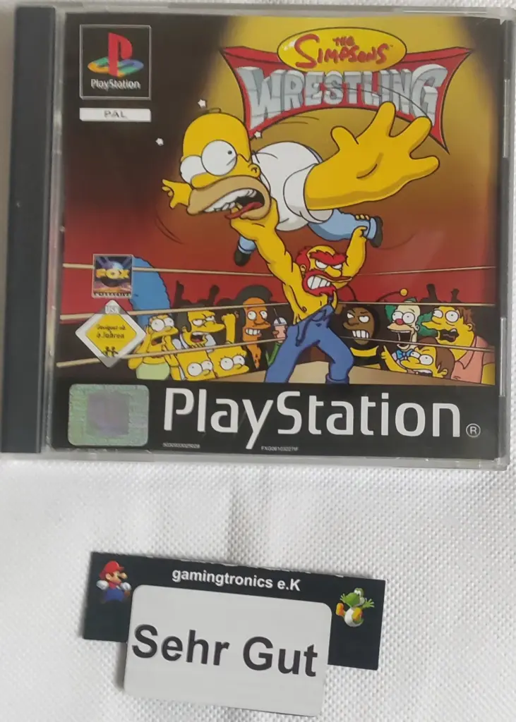 The Simpsons Wrestling Playstation 1