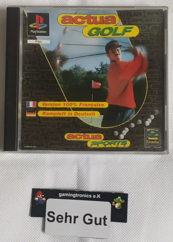 Actua Golf Playstation 1 PSX Spiel Gebraucht