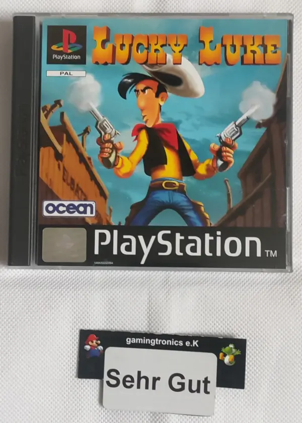 Lucky Luke Playstation 1 PSX Spiel Gebraucht