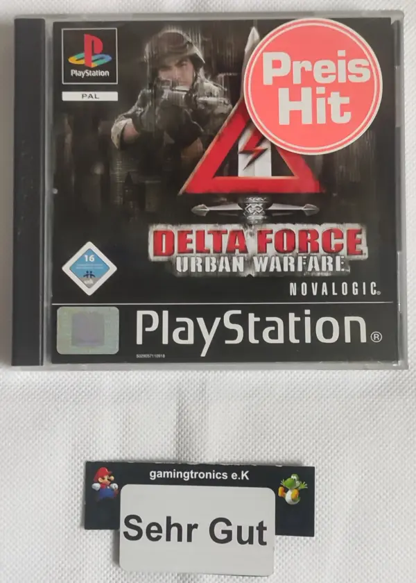 Delta Force Urban Warfare Playstation 1 PSX Spiel Gebraucht