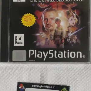 Star Wars Episode I Die Dunkle Bedrohung Playstation 1 PSX Spiel Gebraucht