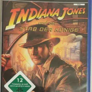 Indiana Jones und der Stab der Könige Playstation 2 Spiel Gebraucht