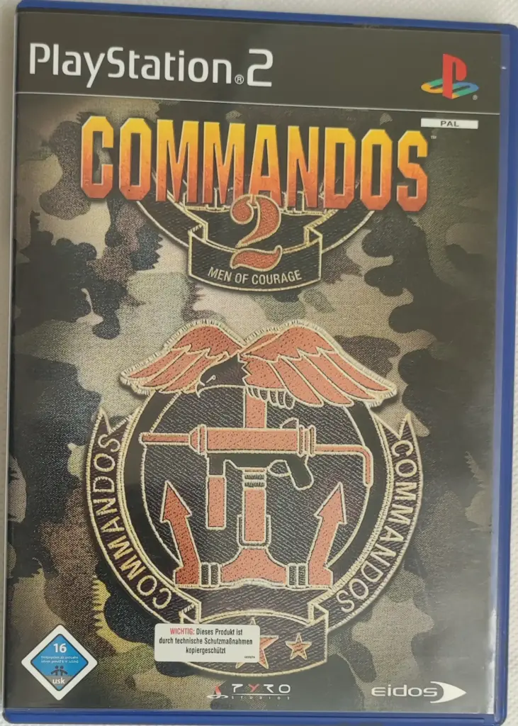 Commandos 2 Men of Courage Playstation 2