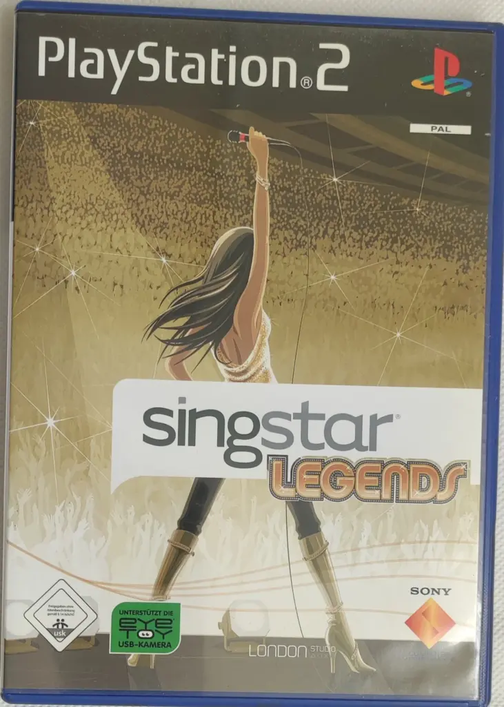 SingStar Legends Sing Star Playstation 2