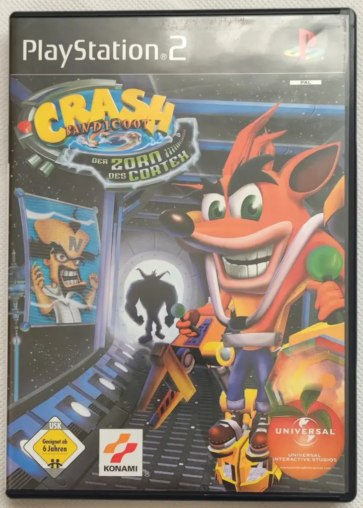 Crash Bandicoot der Zorn des Cortex PS2