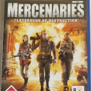 Mercenaries Playground of Destruction Playstation 2 Spiel Gebraucht