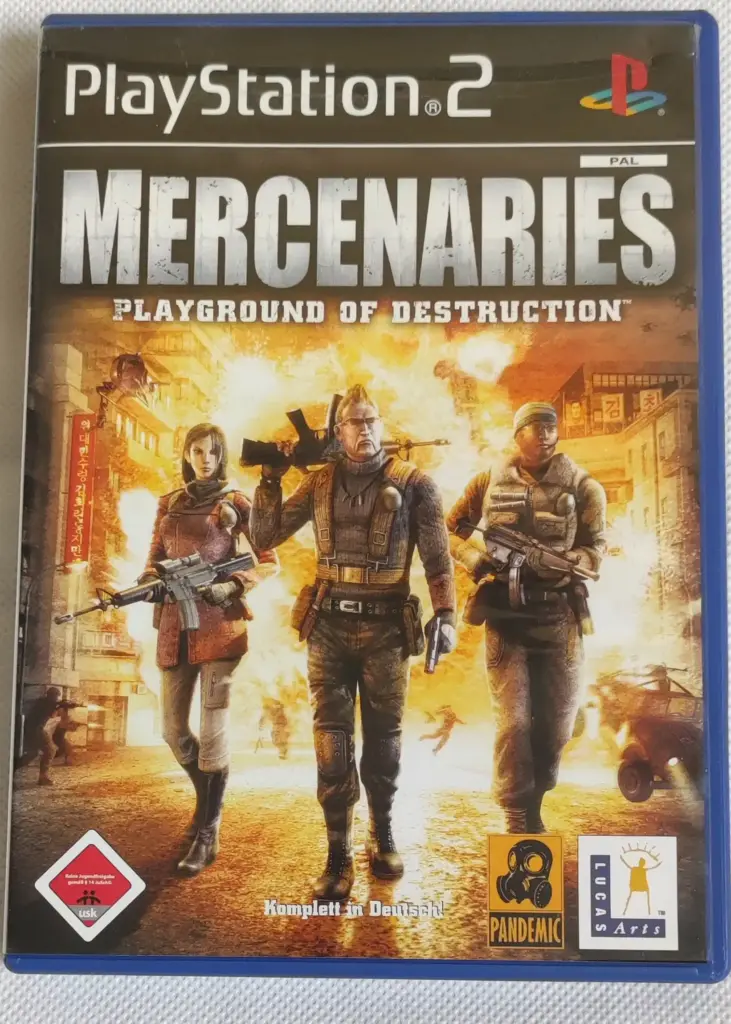 Mercenaries Playground of Destruction PS2