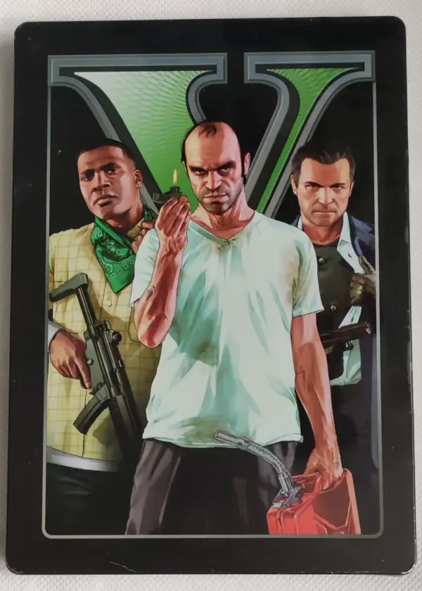 GTA 5 Grand Theft Auto V Steelbook