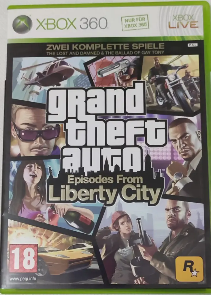 GTA Episodes from Liberty City Xbox 360