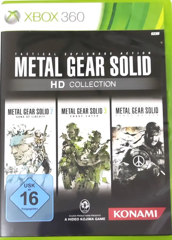 Metal Gear Solid HD Collection Xbox 360