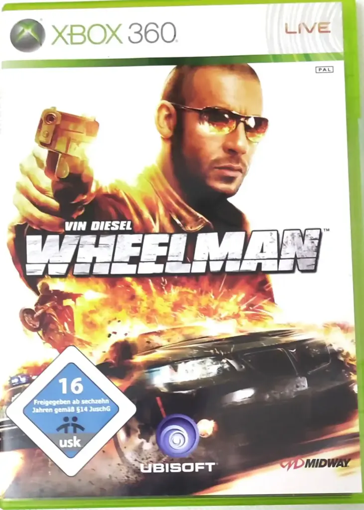 Vin Diesel Wheelman Xbox 360