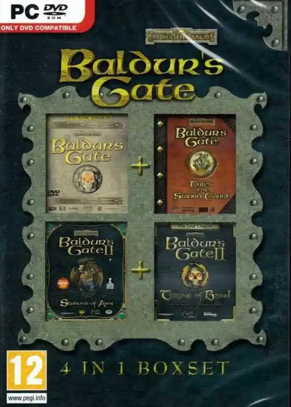 Baldurs Gate Compilation 4 in 1 Box Set