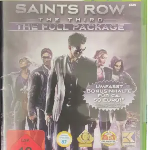 Saints Row The Third Full Package Xbox 360
