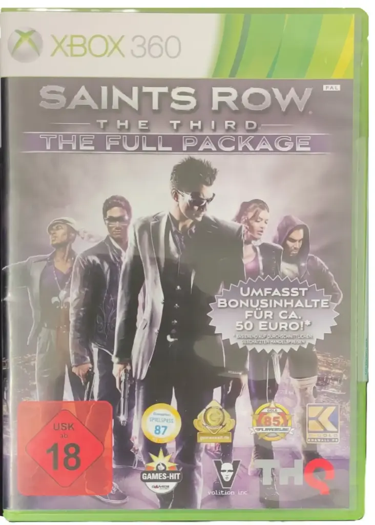 Saints Row The Third Full Package Xbox360