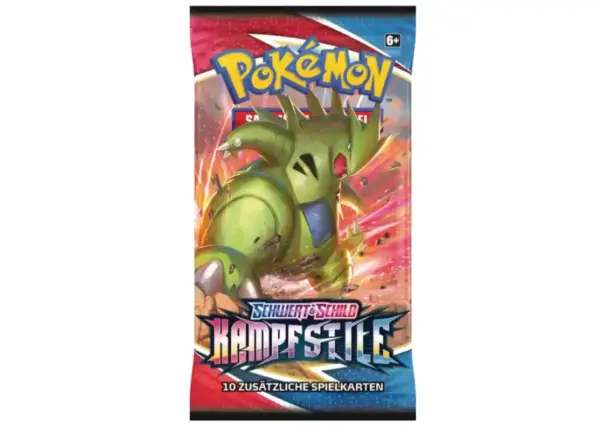 Pokemon Schwert und Schild Kampfstile Booster