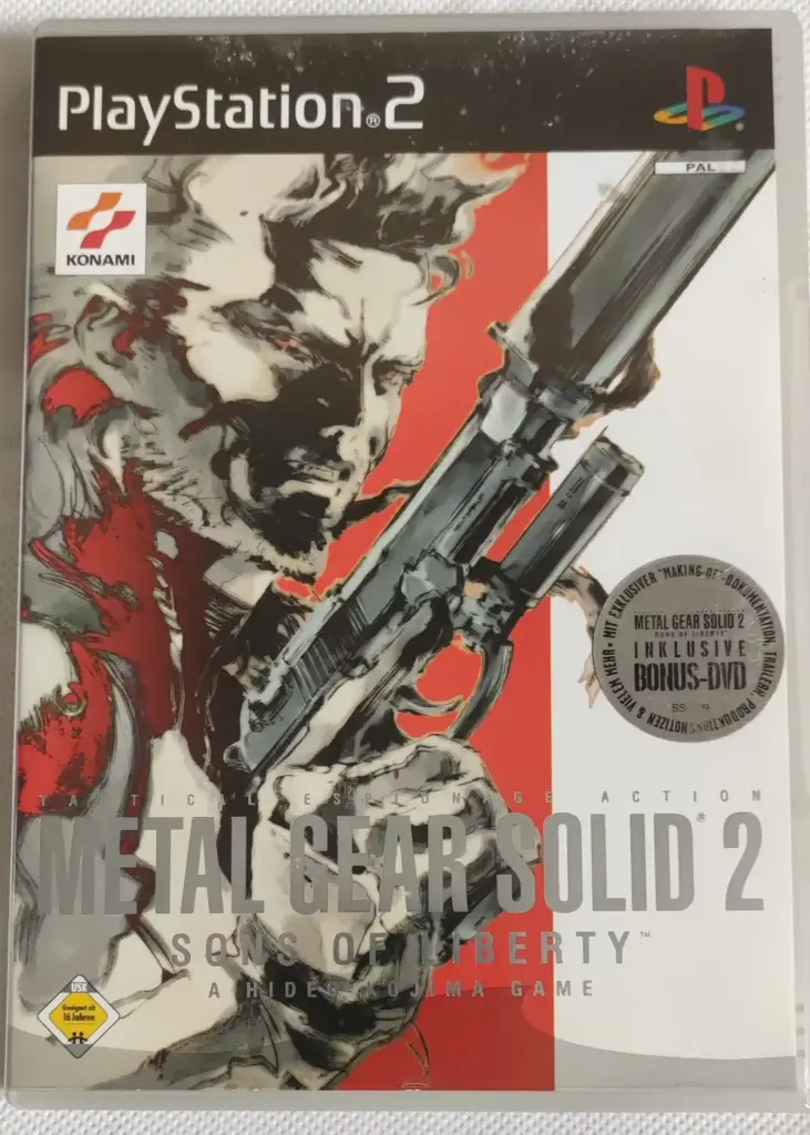 Metal Gear Solid 2 Sons of Liberty Playstation 2