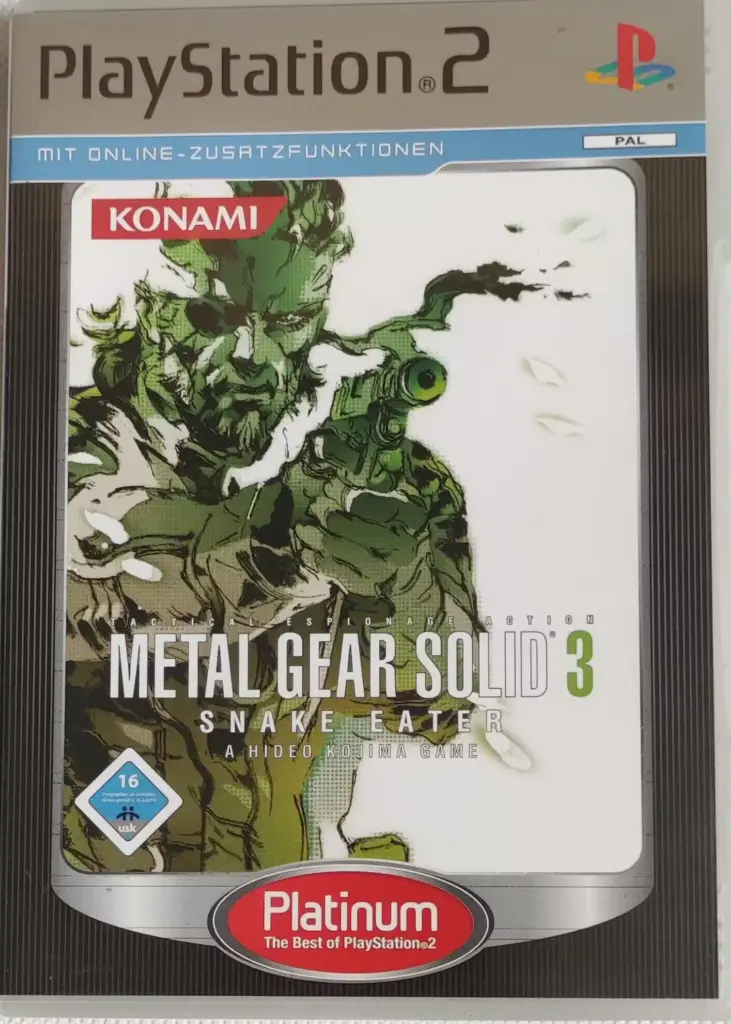 Metal Gear Solid 3 Snake Eater Playstation 2