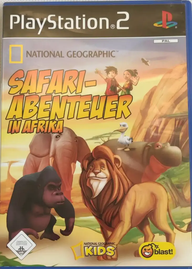 National Geographic Safari Abenteuer in Afrika PS2