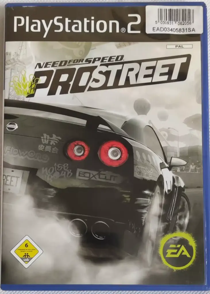 Need for Speed Pro Street Playstation 2