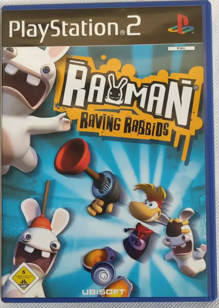 Rayman Raving Rabbids Playstation 2