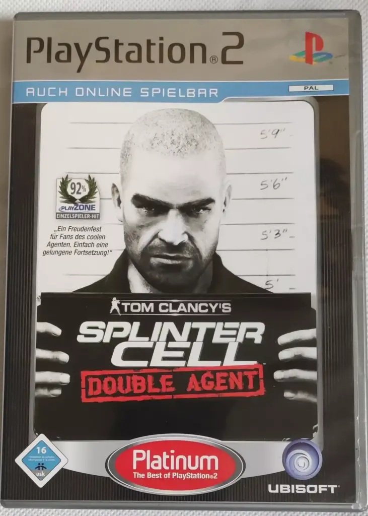 Splinter Cell Double Agent Playstation 2