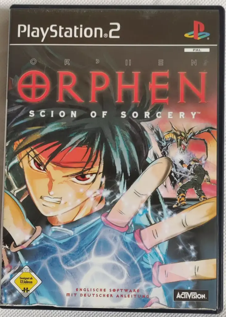 Orphen Scion of Sorcery Playstation 2