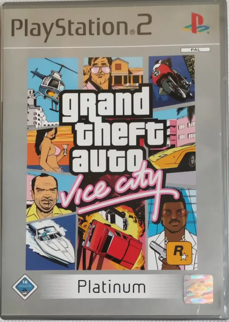 GTA Vice City Grand Theft Auto Playstation 2