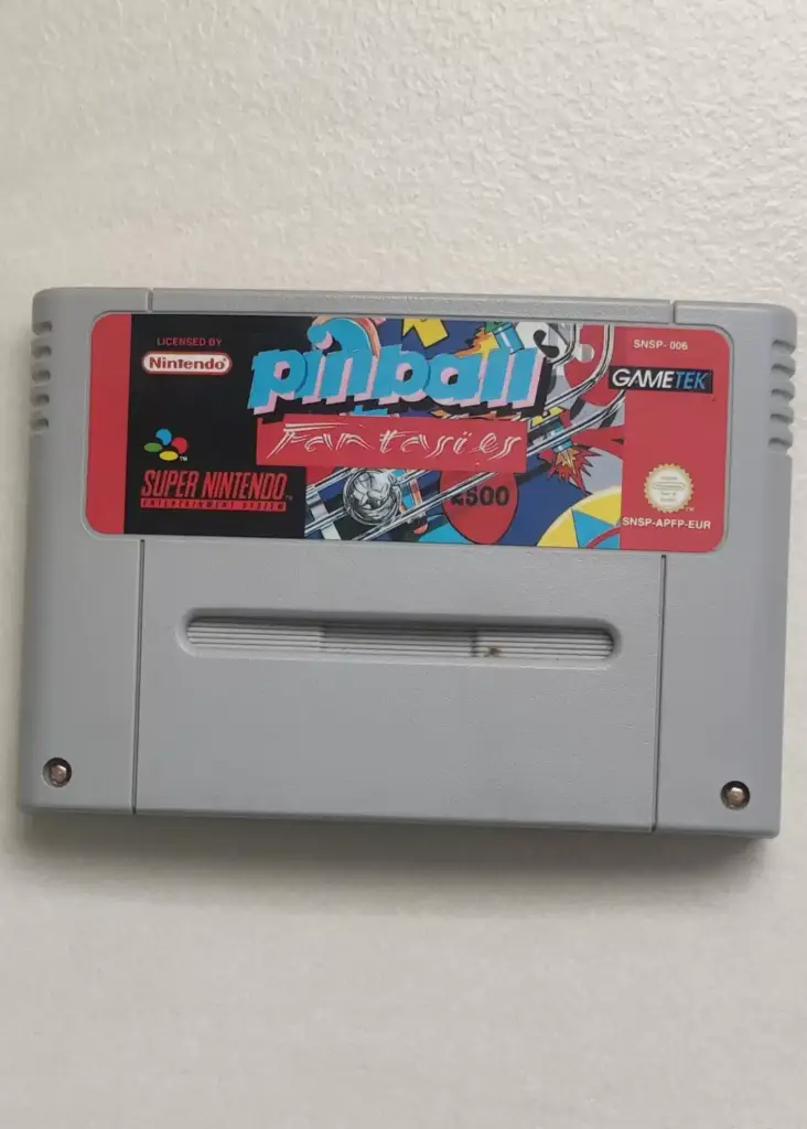 Pinball Fantasies Super Nintendo SNES