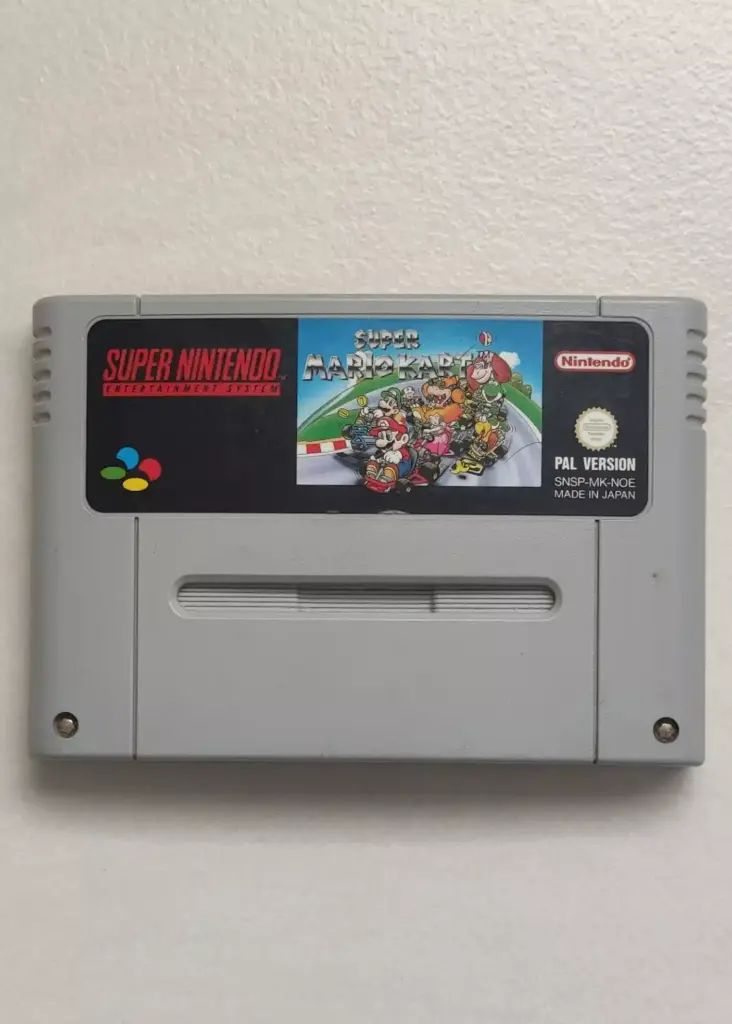 Super Mario Kart Super Nintendo SNES