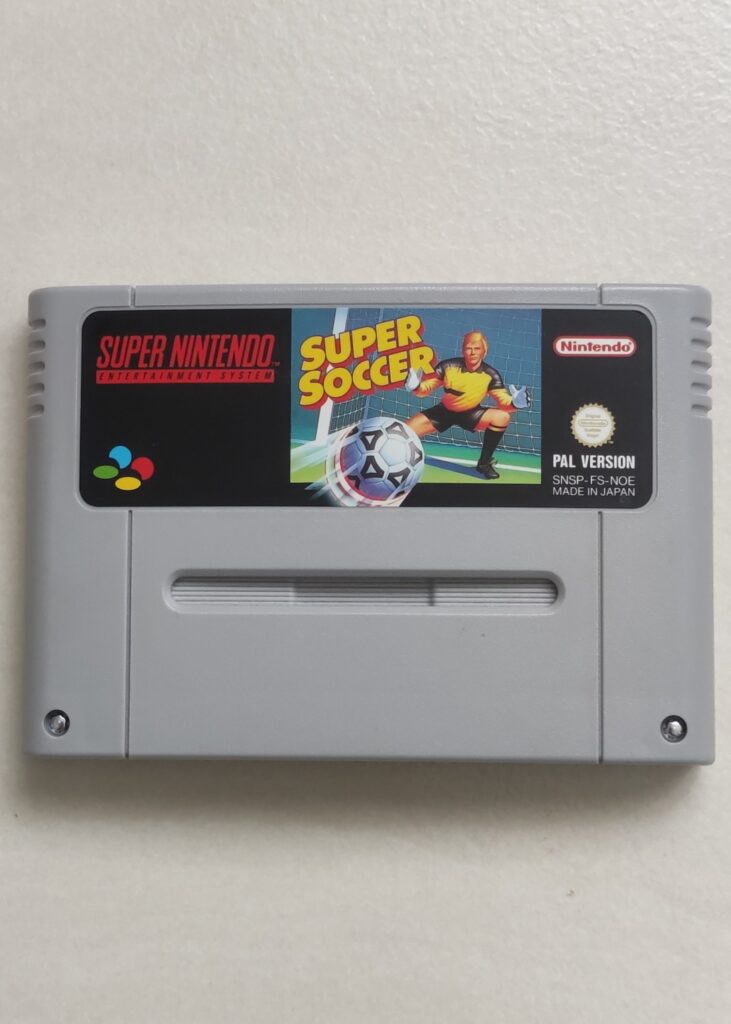 Super Soccer Super Nintendo SNES