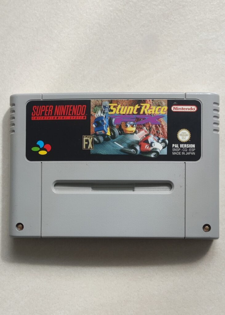 Stunt Race FX Super Nintendo SNES