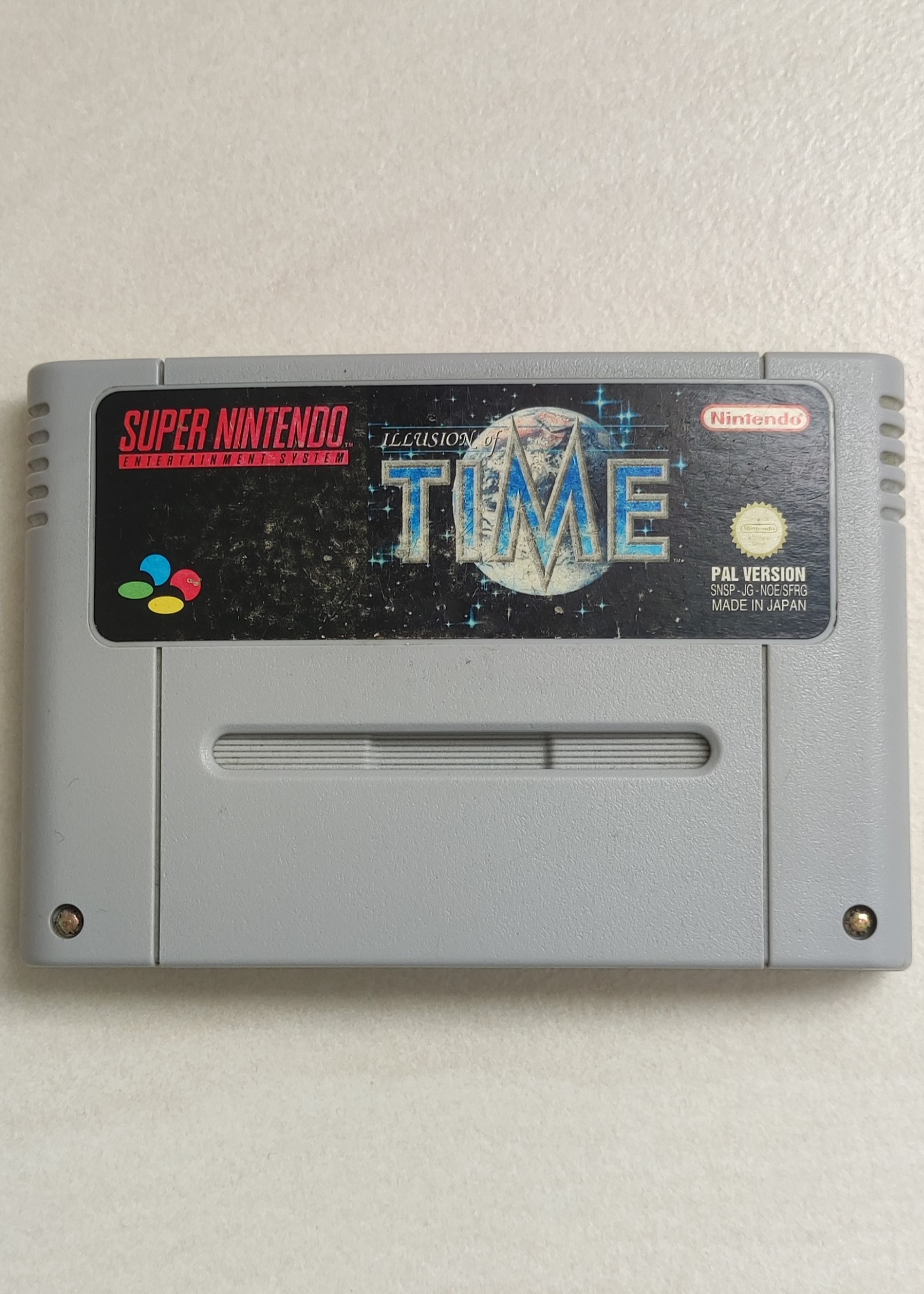 Illusion of Time Super Nintendo SNES