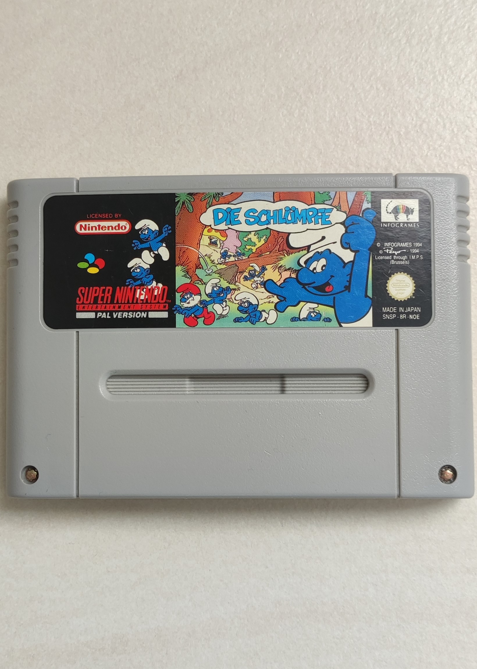 Die Schlümpfe Super Nintendo SNES