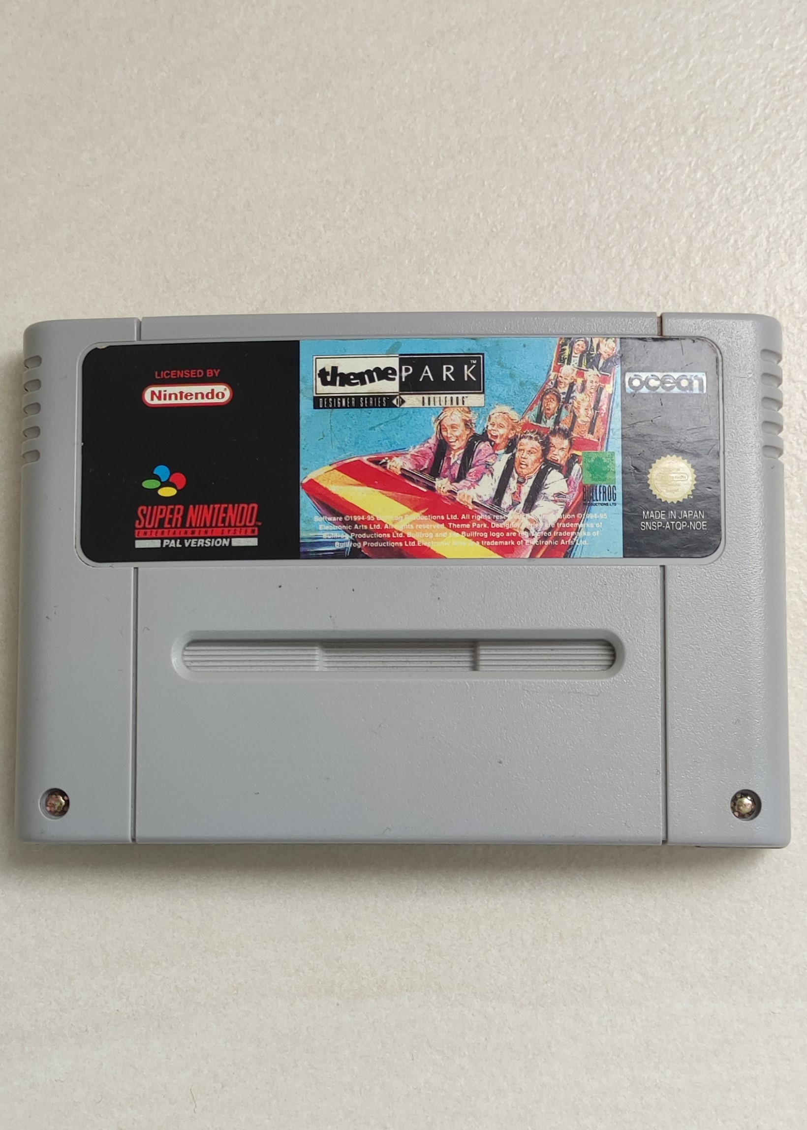 Theme Park Super Nintendo SNES