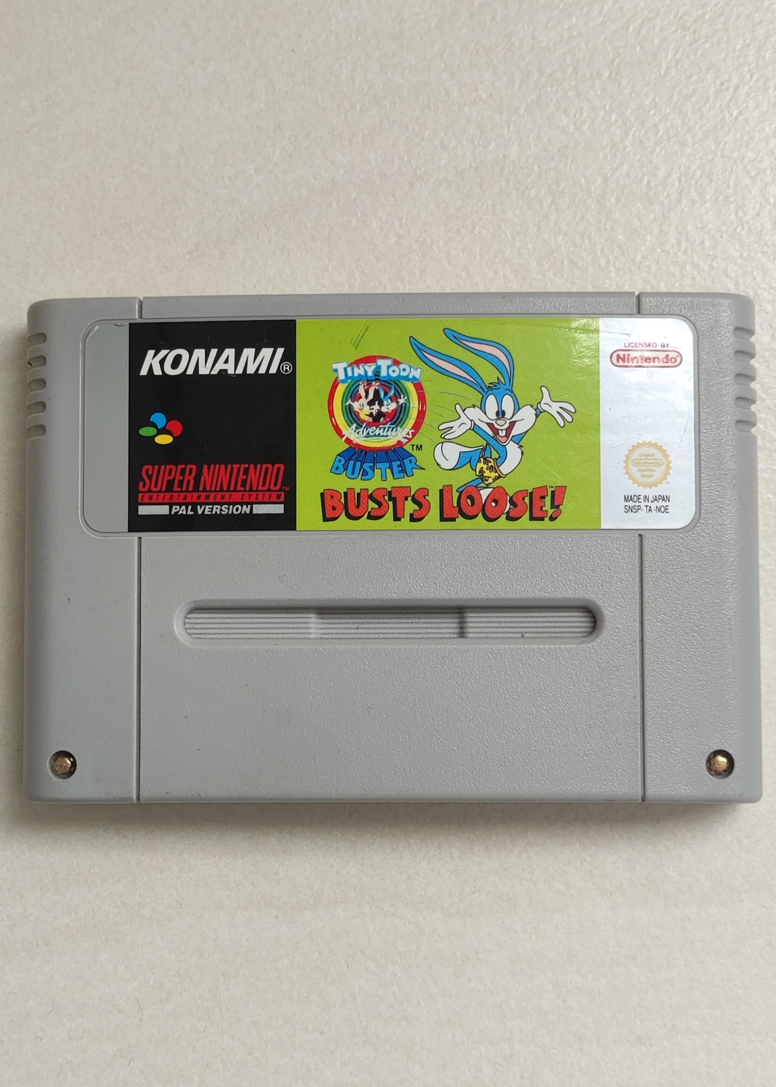 Tiny Toon Adventures Buster Busts SNES