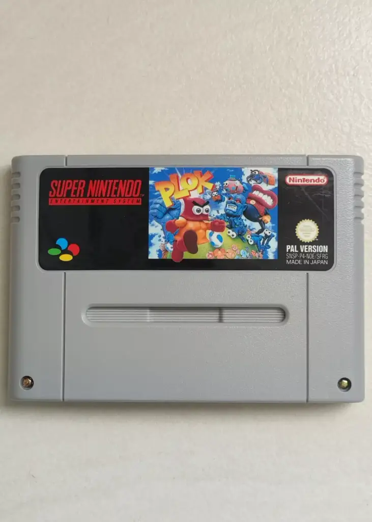 Plok Super Nintendo SNES