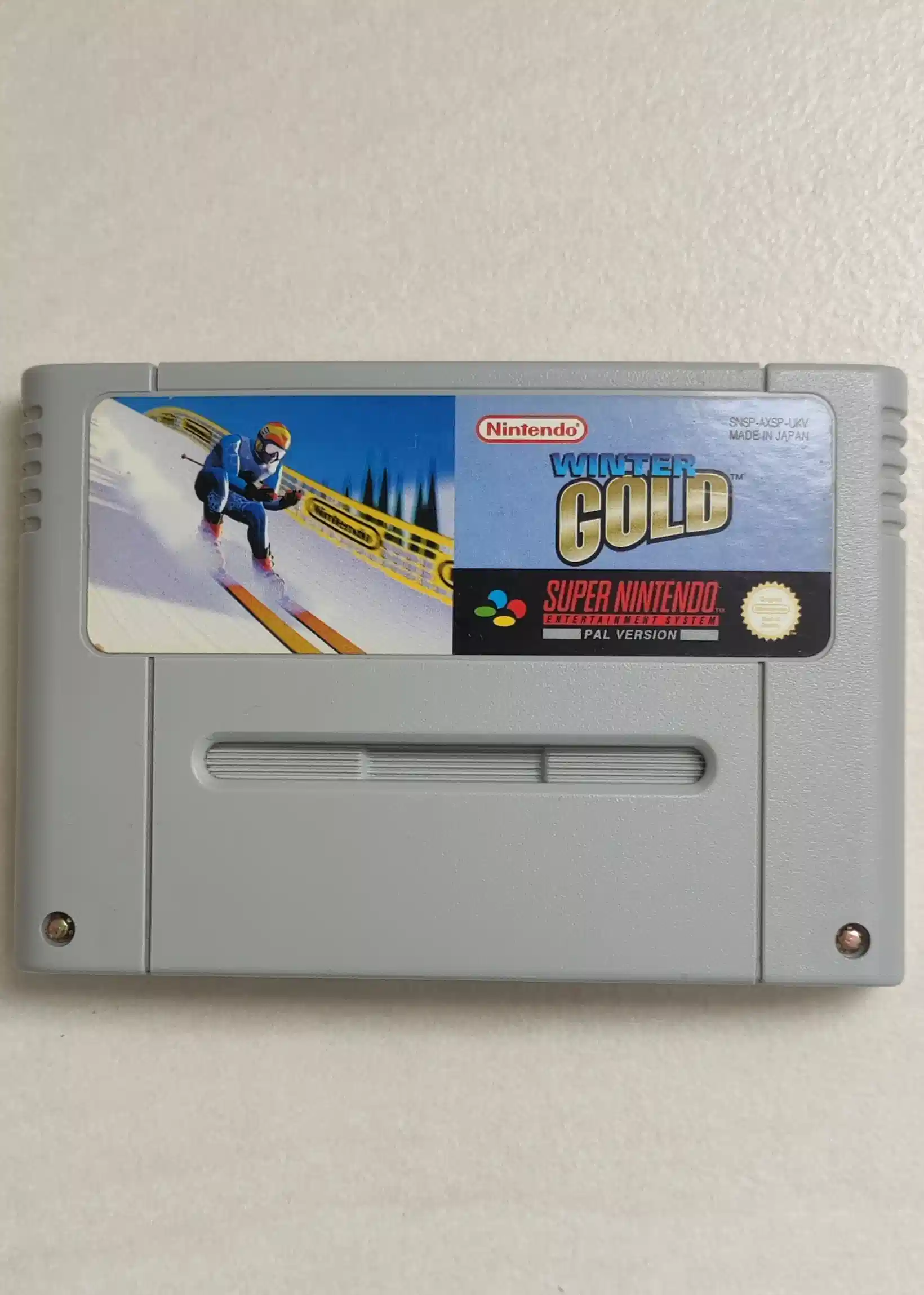 Winter Gold Super Nintendo SNES