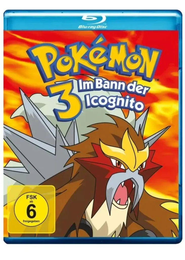 Pokémon 3 Im Bann der Icognito Bluray