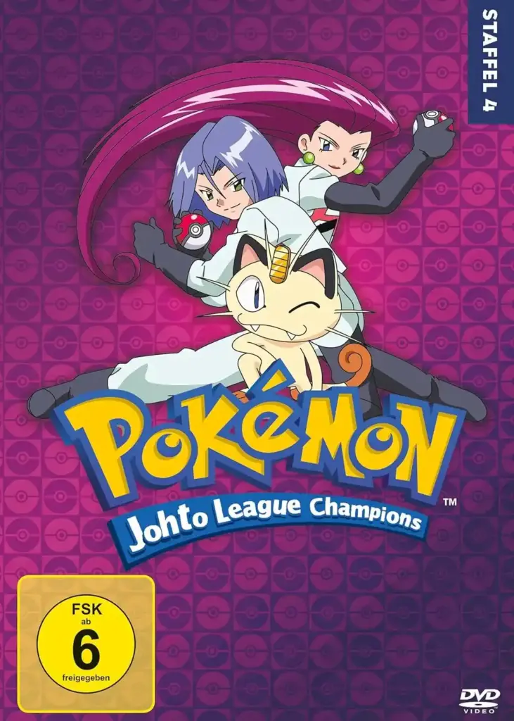 Pokemon Die Johto Liga Champions 7 DVD Staffel 4