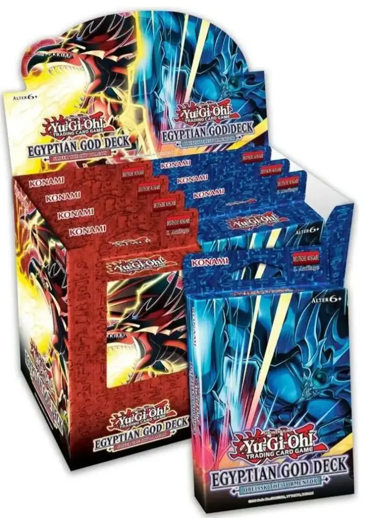 Yu-Gi-Oh! Structure Egyptian God Deck Display