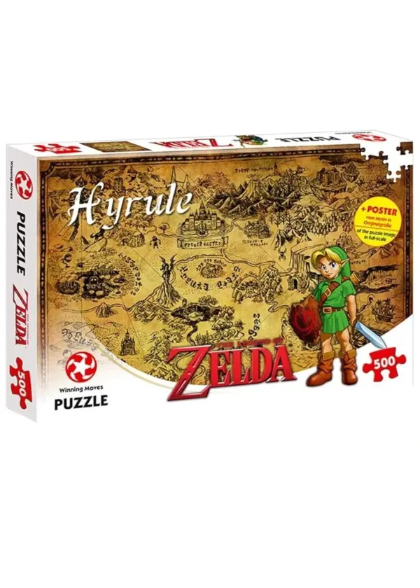 Winning Moves Puzzle Legend of Zelda Hyrule 500 Teile