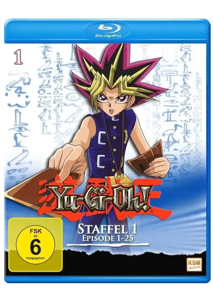 Yu-Gi-Oh! – Staffel 1.1 Episode 1-25 Bluray
